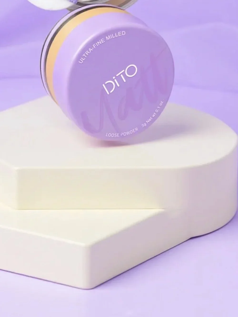 🌈4/$20 NIP DITO Ultra-Fine Milled Loose Powder Shade Translucent Full Size 3g
